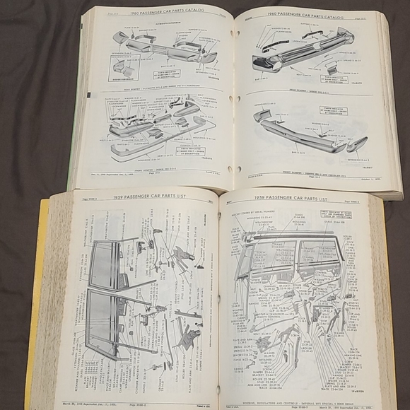 Original 1959&60 Mopar Passenger Car Parts Catalog - Picture 8 of 12